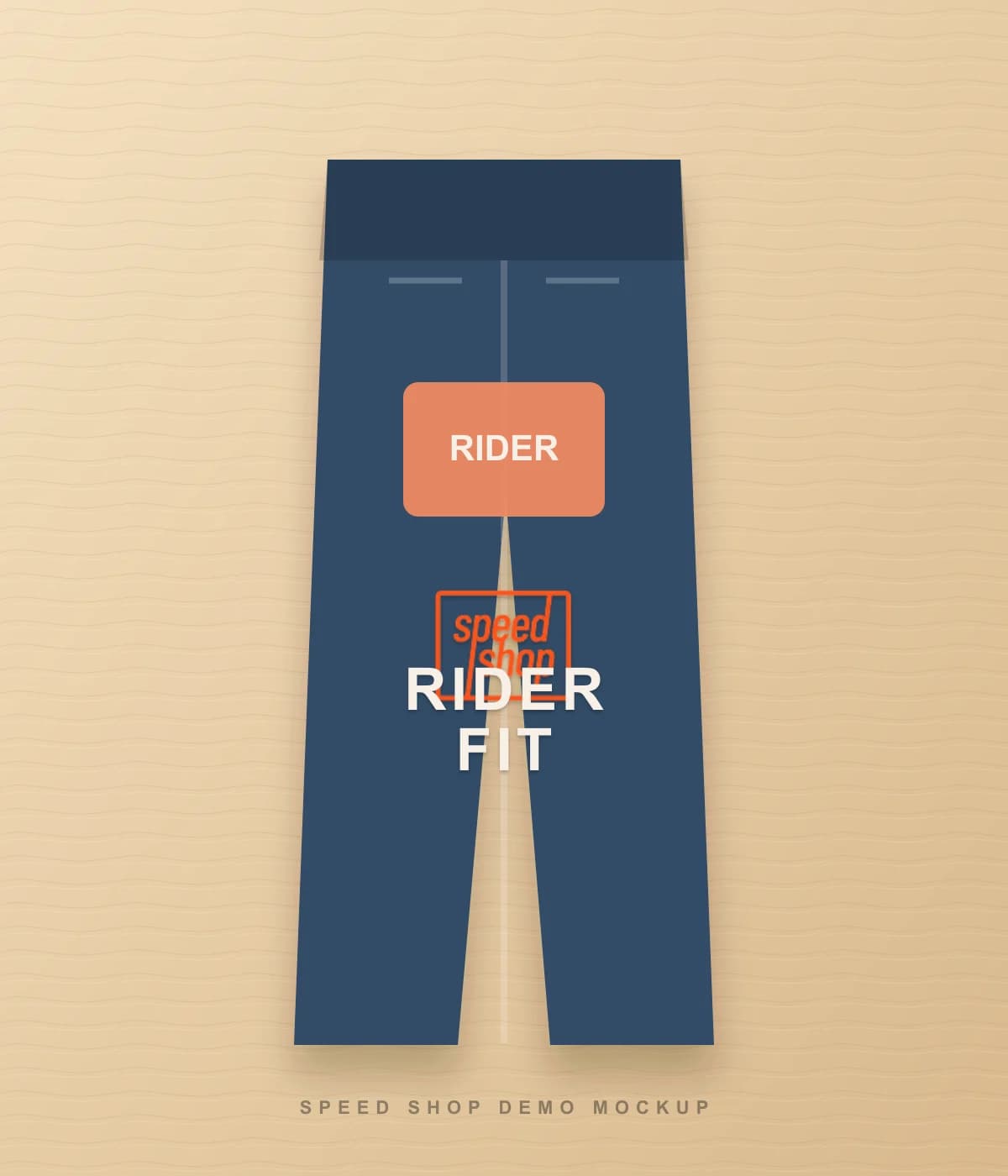 Mockup Speed Shop de calca Rider Fit